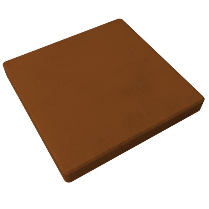 Квадратная тротуарная плитка 500х500х120 Коричневый